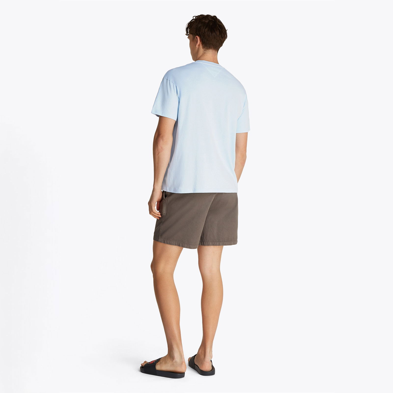 Tommy Jeans Rlx Arch Sailing Ext Erkek Mavi T-Shirt