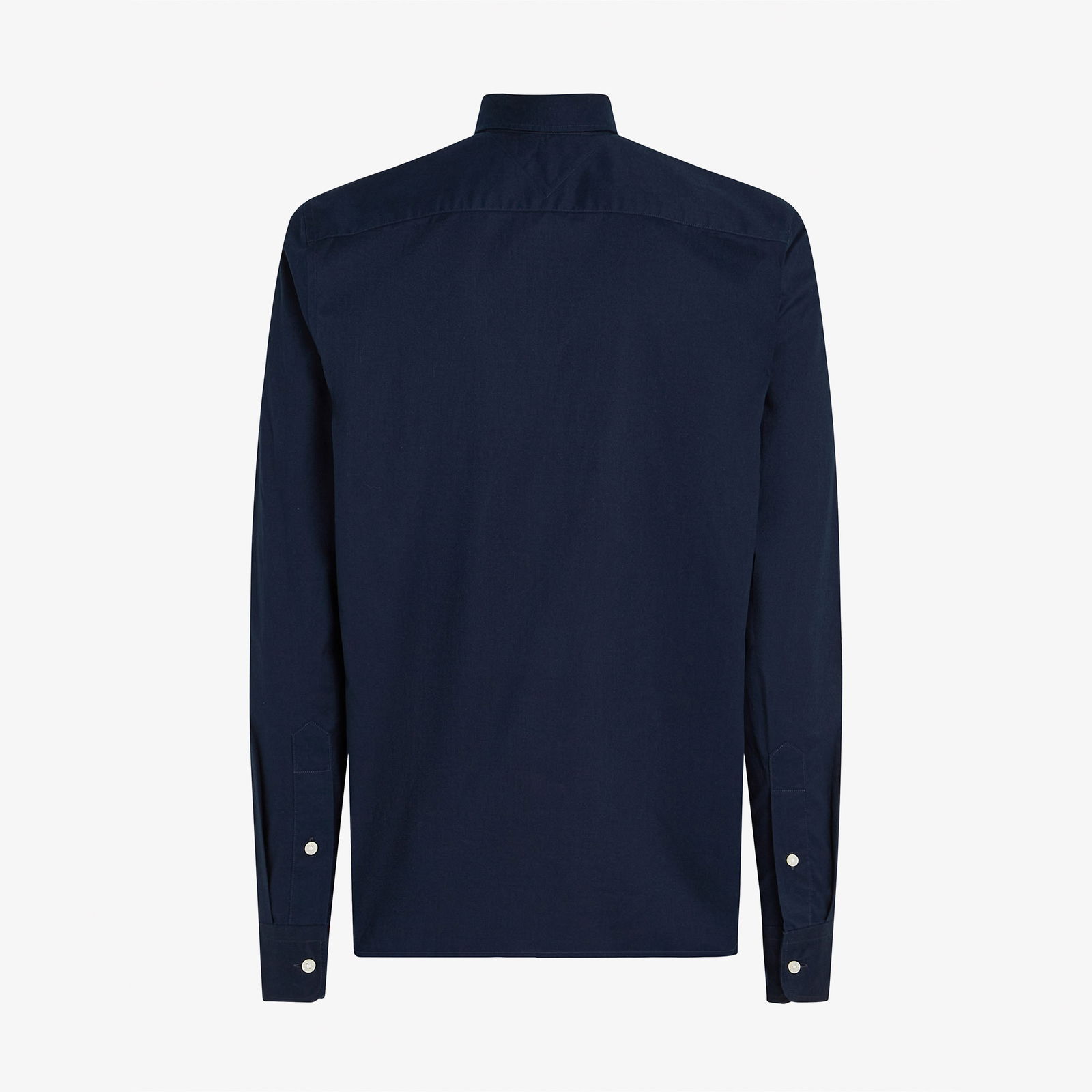 Tommy Hilfiger Flex Poplin Kent Collar Erkek Lacivert Gömlek
