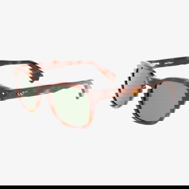  Salvatore Ferragamo Erkek Kahverengi Güneş Gözlüğü