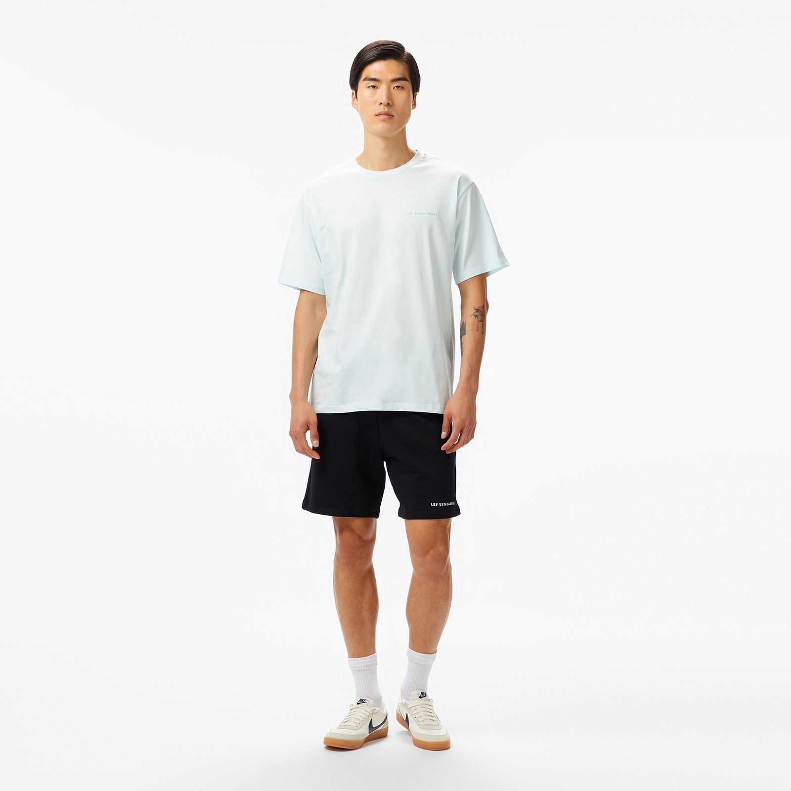 Les Benjamins 311 Erkek Mavi T-Shirt
