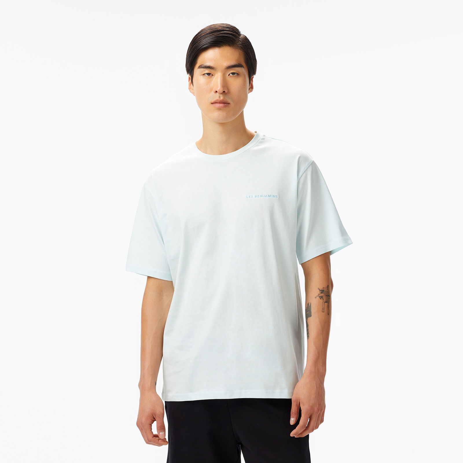 Les Benjamins 311 Erkek Mavi T-Shirt