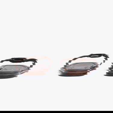  Calvin Klein Flat Slide Big Kadın Kahverengi Terlik