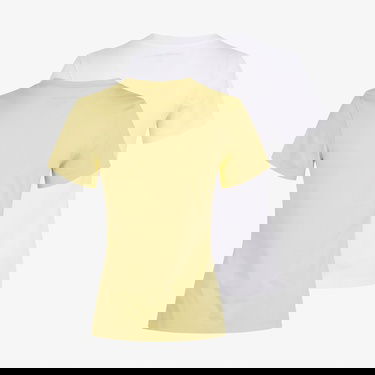  Calvin Klein 2-Pa Monologo Slim Kadın Yeşil T-Shirt