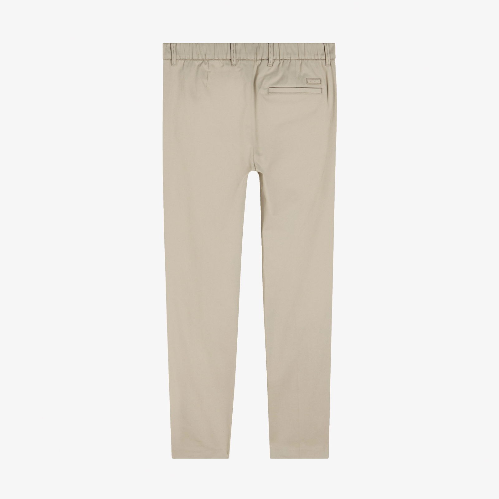 Calvin Klein San Stretch Tapered Pleat Erkek Gri Pantolon
