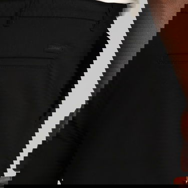  Calvin Klein San Stretch Tapered Pleat Erkek Siyah Pantolon