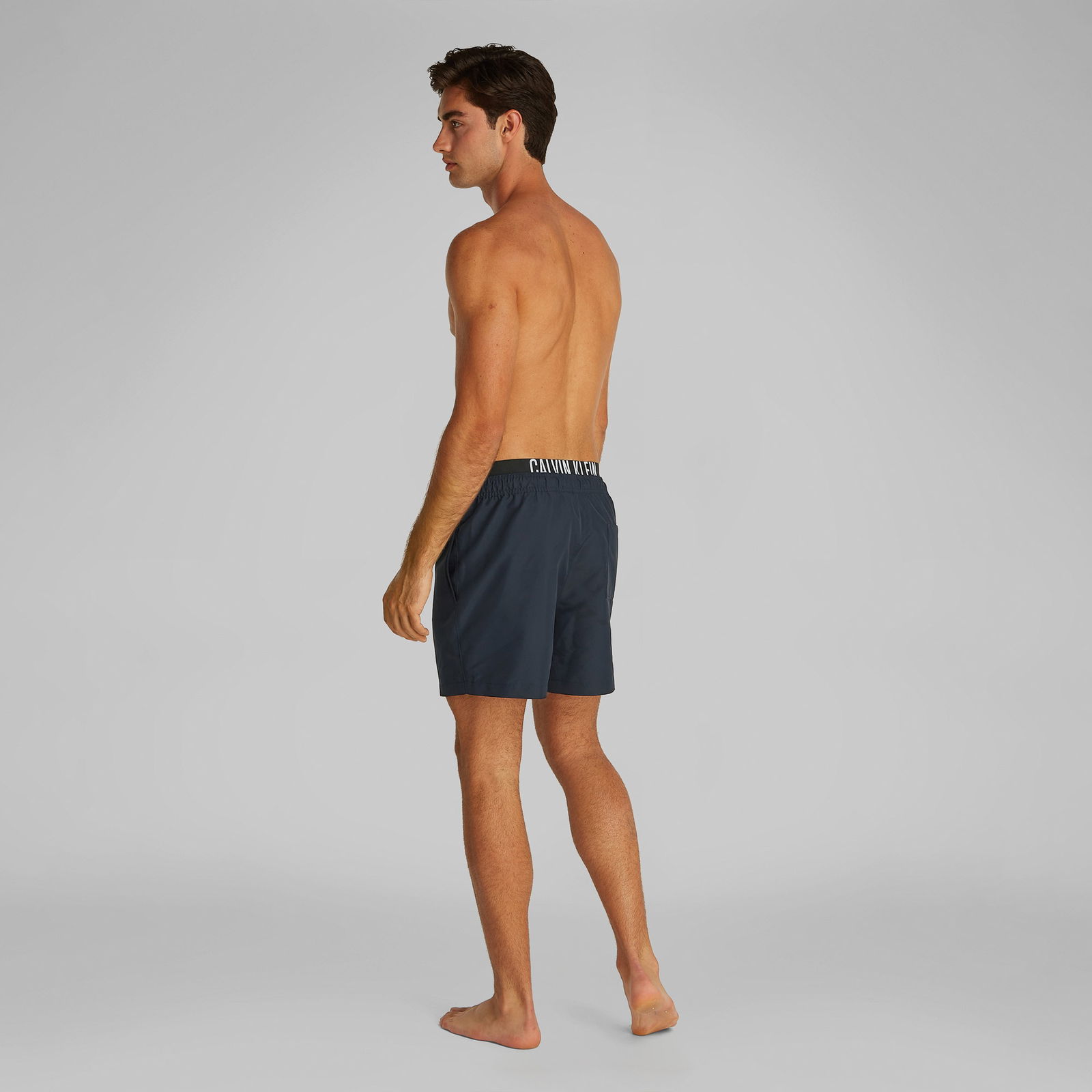 Calvin Klein Medium Double Wb Erkek Mavi Mayo
