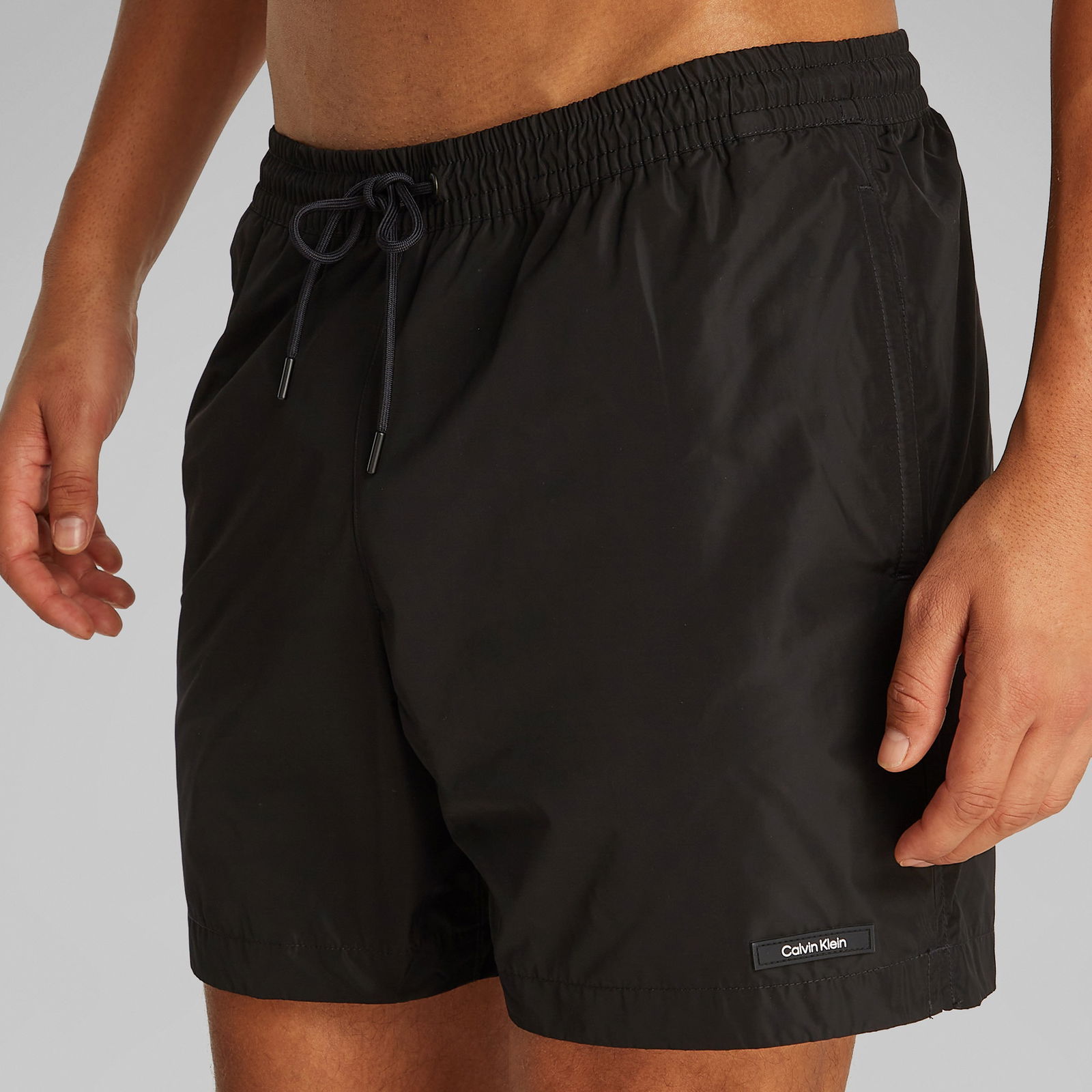 Calvin Klein Medium Drawstring Erkek Siyah Mayo