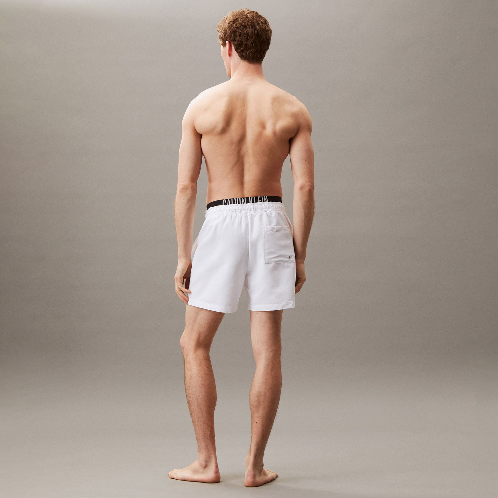 Calvin Klein Medium Double Wb Erkek Beyaz Mayo