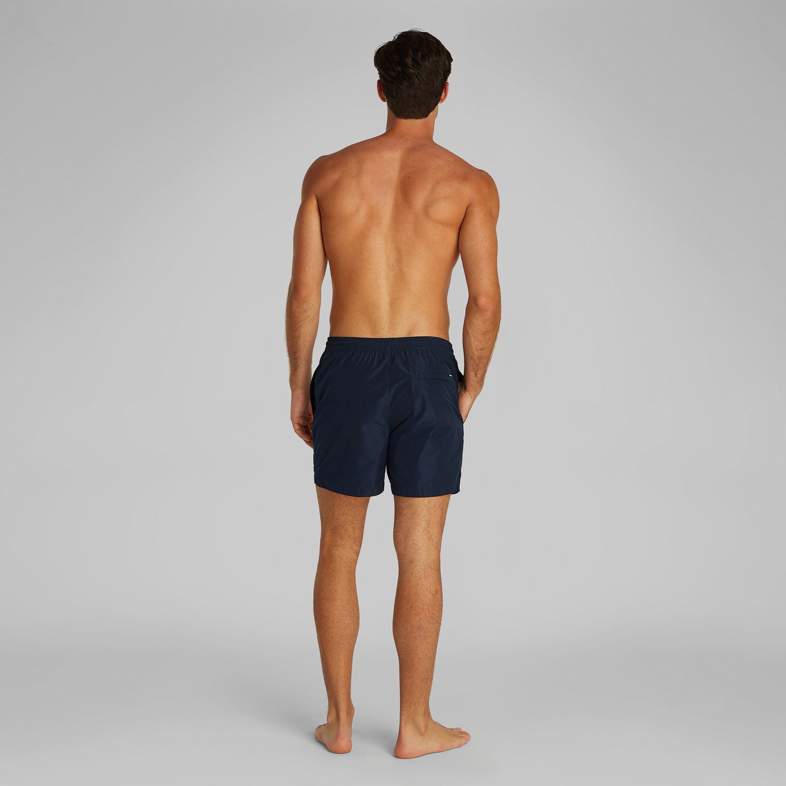 Calvin Klein Medium Drawstring Erkek Mavi Mayo