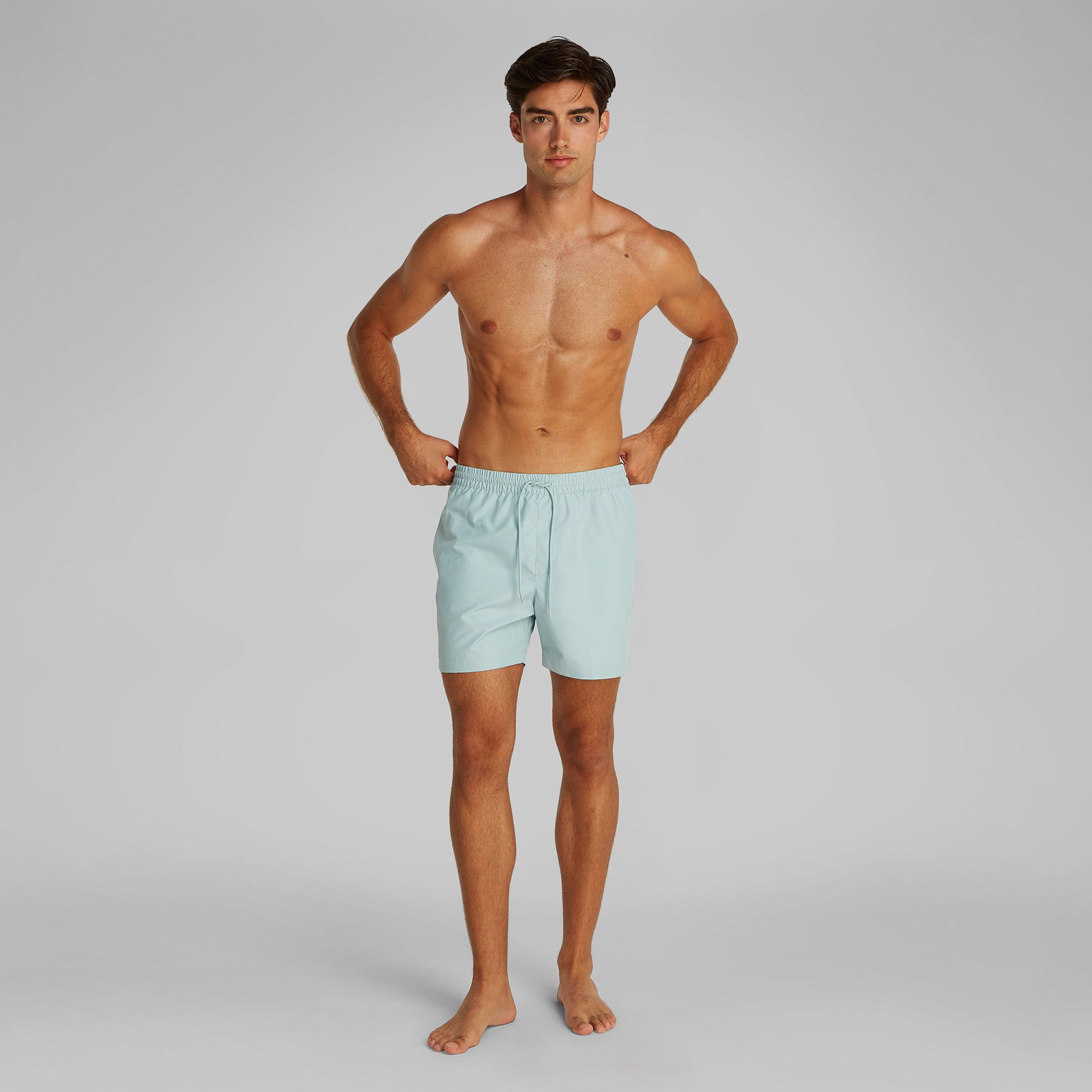 Calvin Klein Medium Drawstring Erkek Mavi Mayo