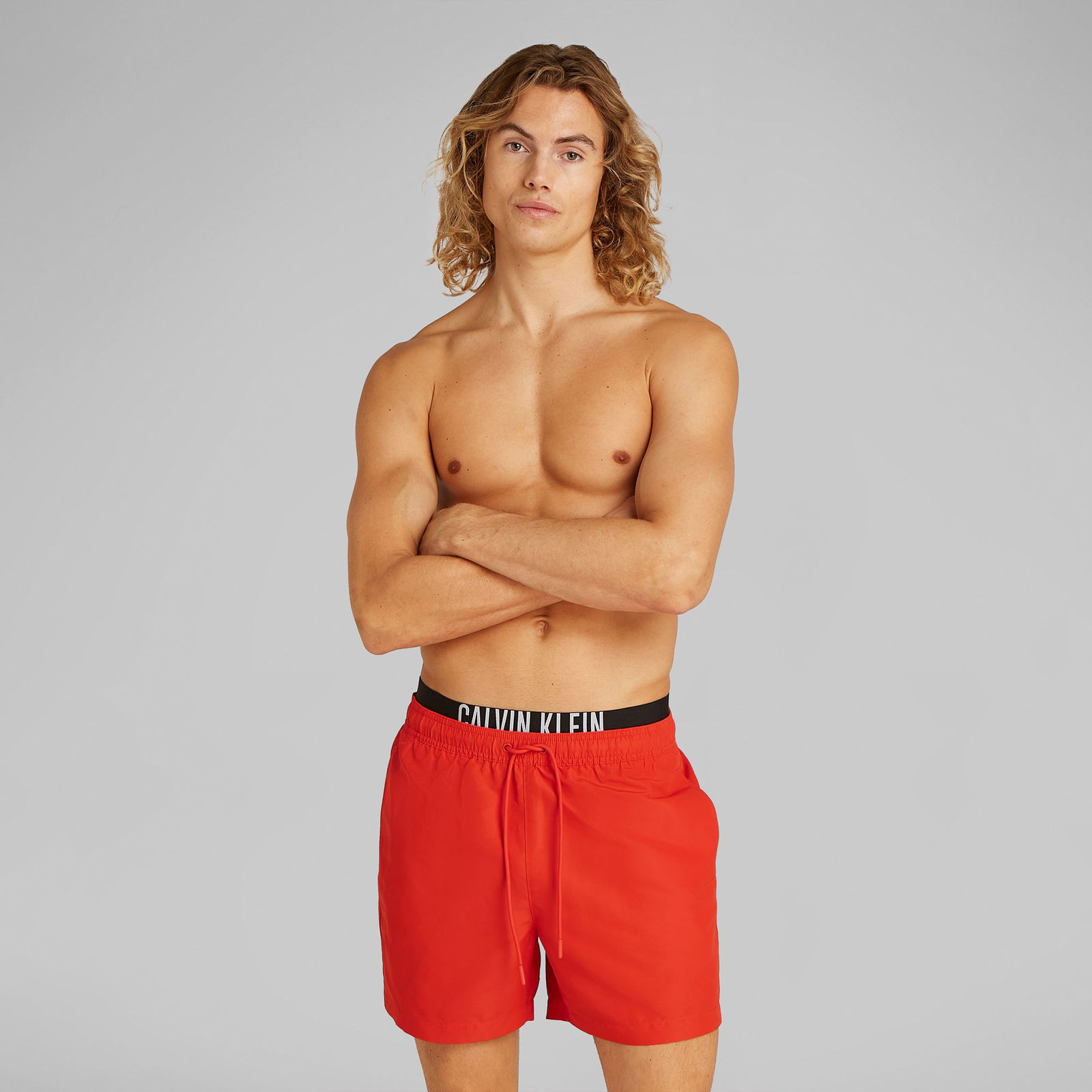 Calvin Klein Medium Double Wb Erkek Kırmızı Mayo