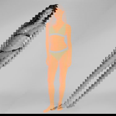  Calvin Klein  Kadın Yeşil Bikini