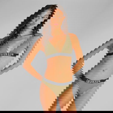  Calvin Klein  Kadın Yeşil Bikini