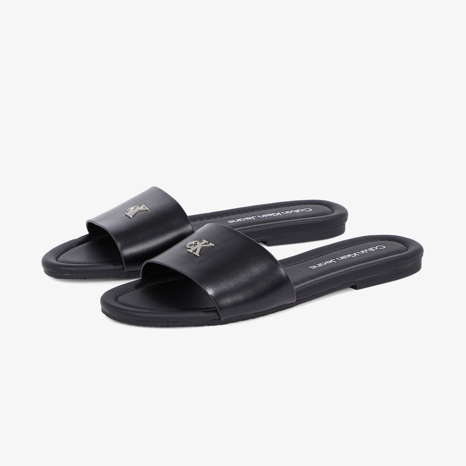 Calvin Klein Flat Slide Mg Kadın Siyah Terlik