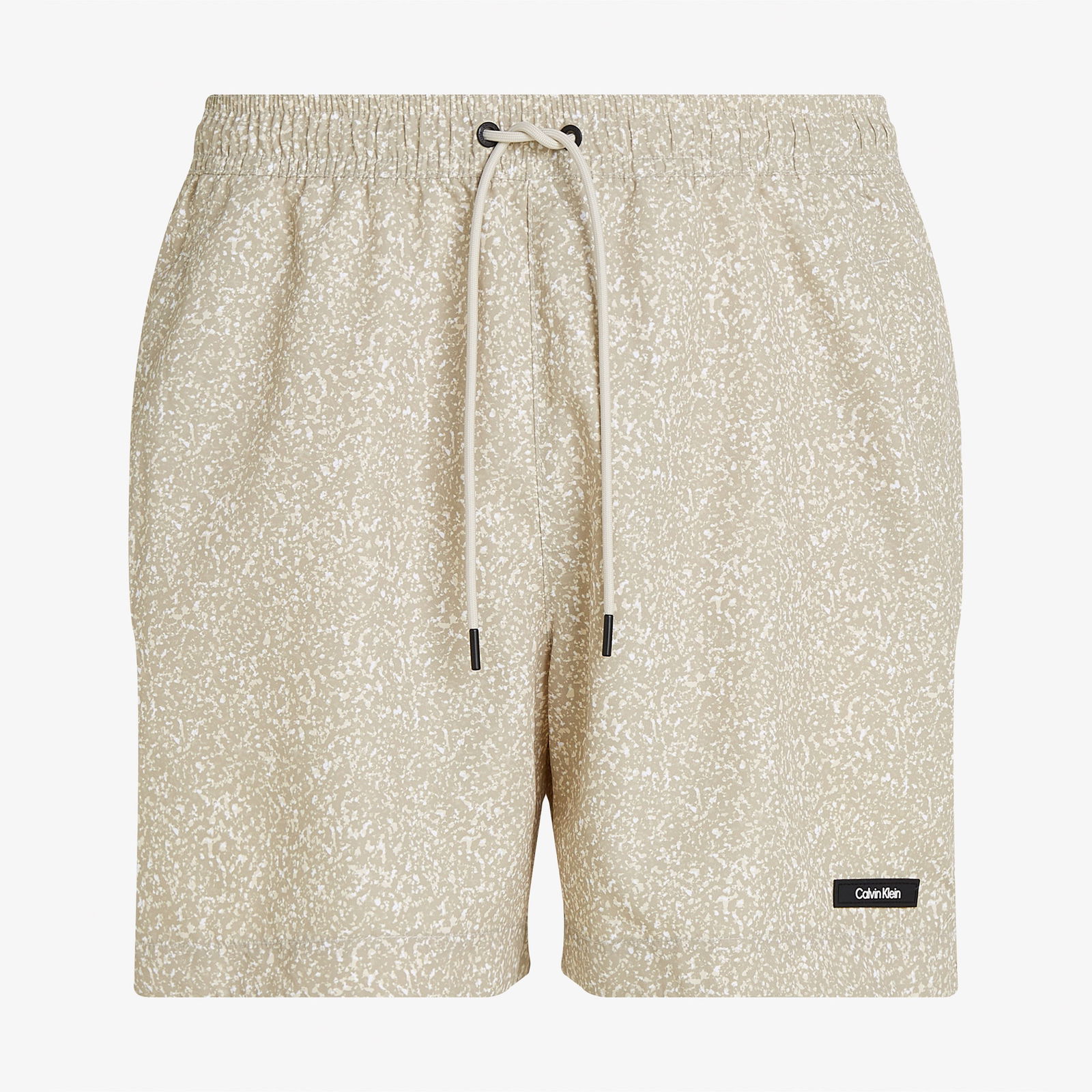 Calvin Klein Medium Drawstring-Print Erkek Bej Mayo
