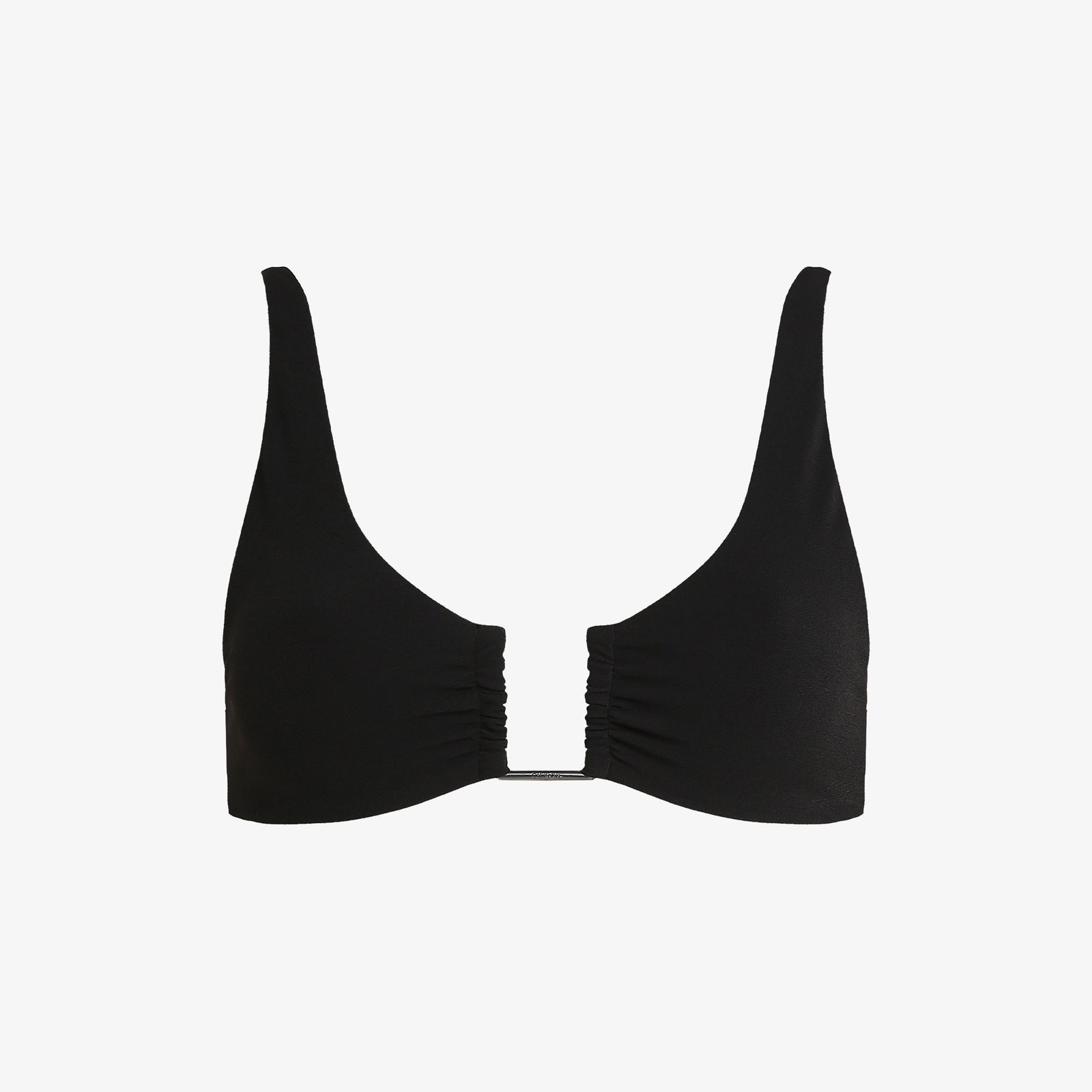 Calvin Klein Longline Triangle Kadın Siyah Bikini