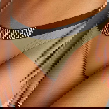  Calvin Klein  Kadın Yeşil Bikini