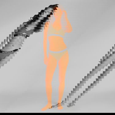  Calvin Klein Rp New Kadın Yeşil Bikini