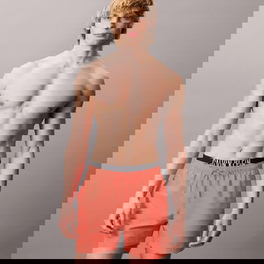  Calvin Klein Medium Double Wb Erkek Pembe Mayo