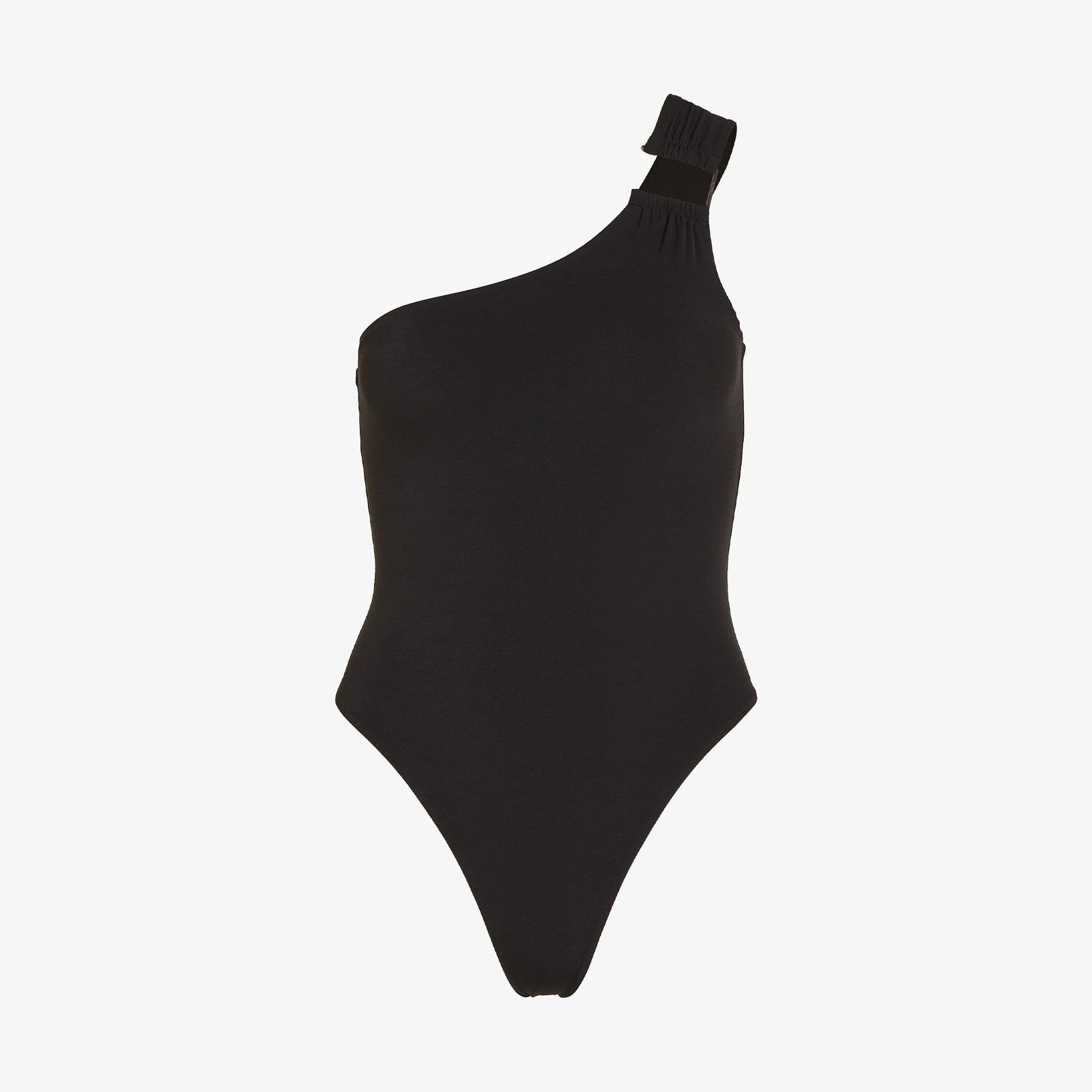 Calvin Klein One Shoulder One Piece Option 2 Kadın Siyah Mayo