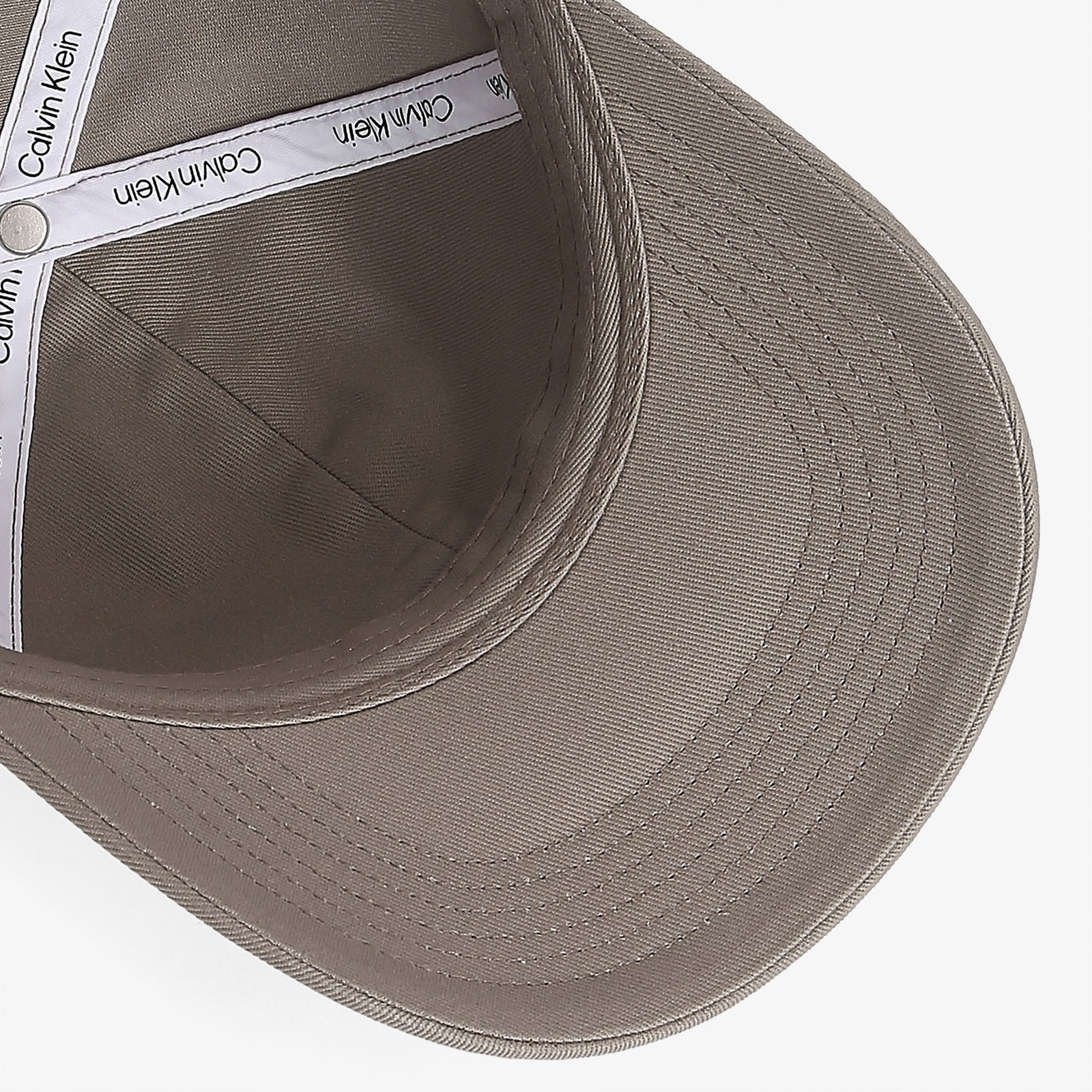 Calvin Klein 6 Panel Sm Monologo Patch Erkek Bej Şapka