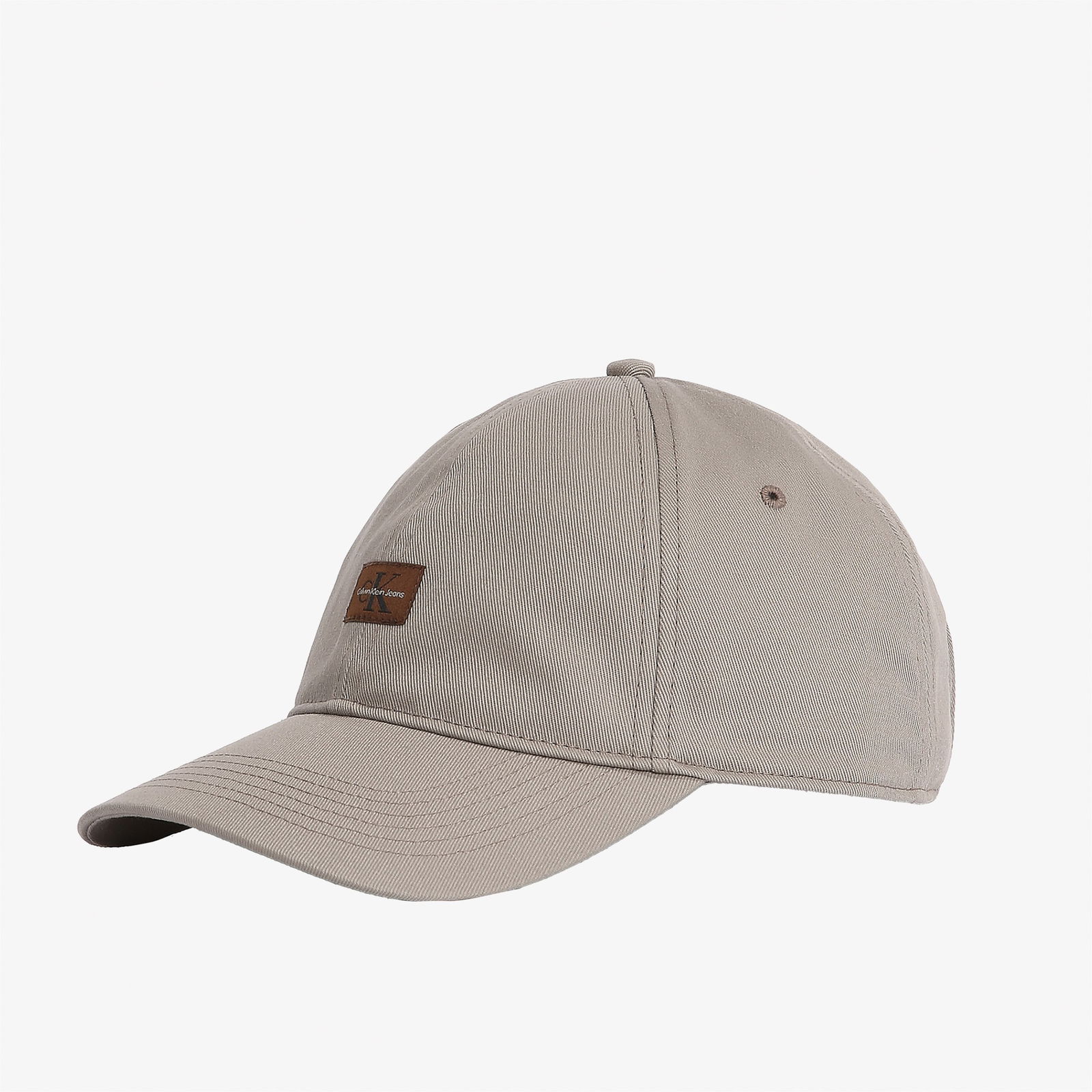 Calvin Klein 6 Panel Sm Monologo Patch Erkek Bej Şapka