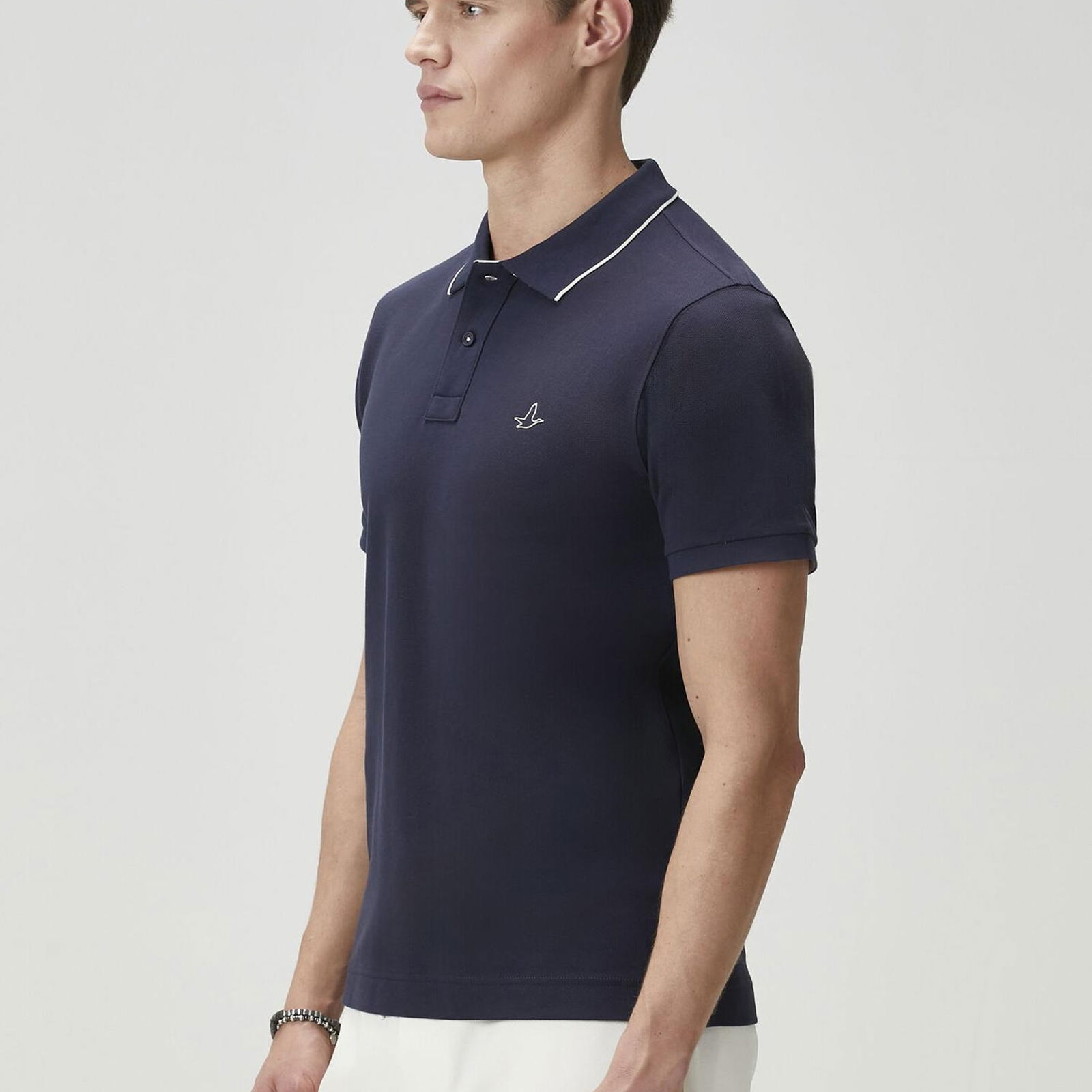 Beymen Club Erkek Slim Fit Lacivert Polo Yaka T-shirt