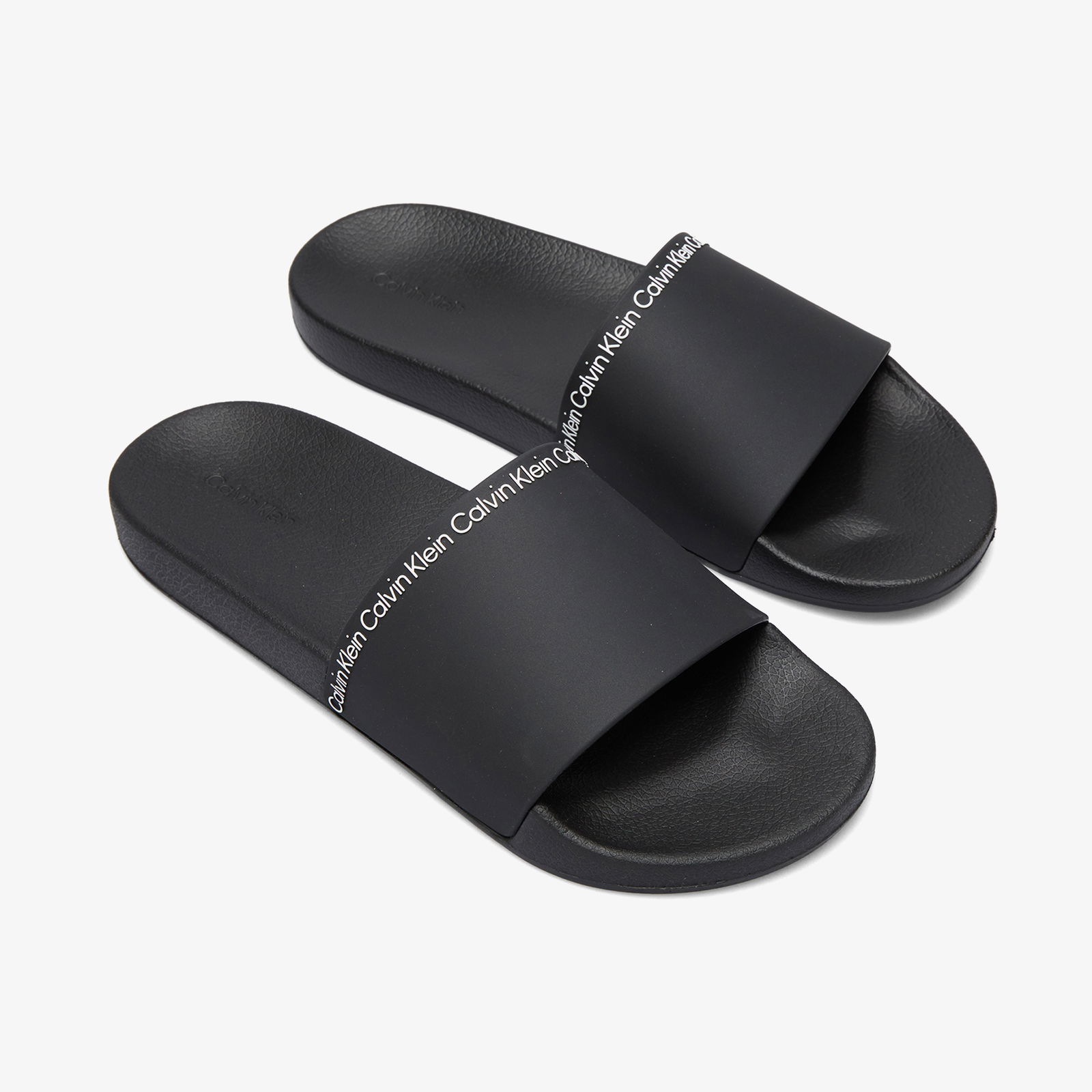 Calvin Klein Pool Slide Rubber Erkek Siyah Terlik