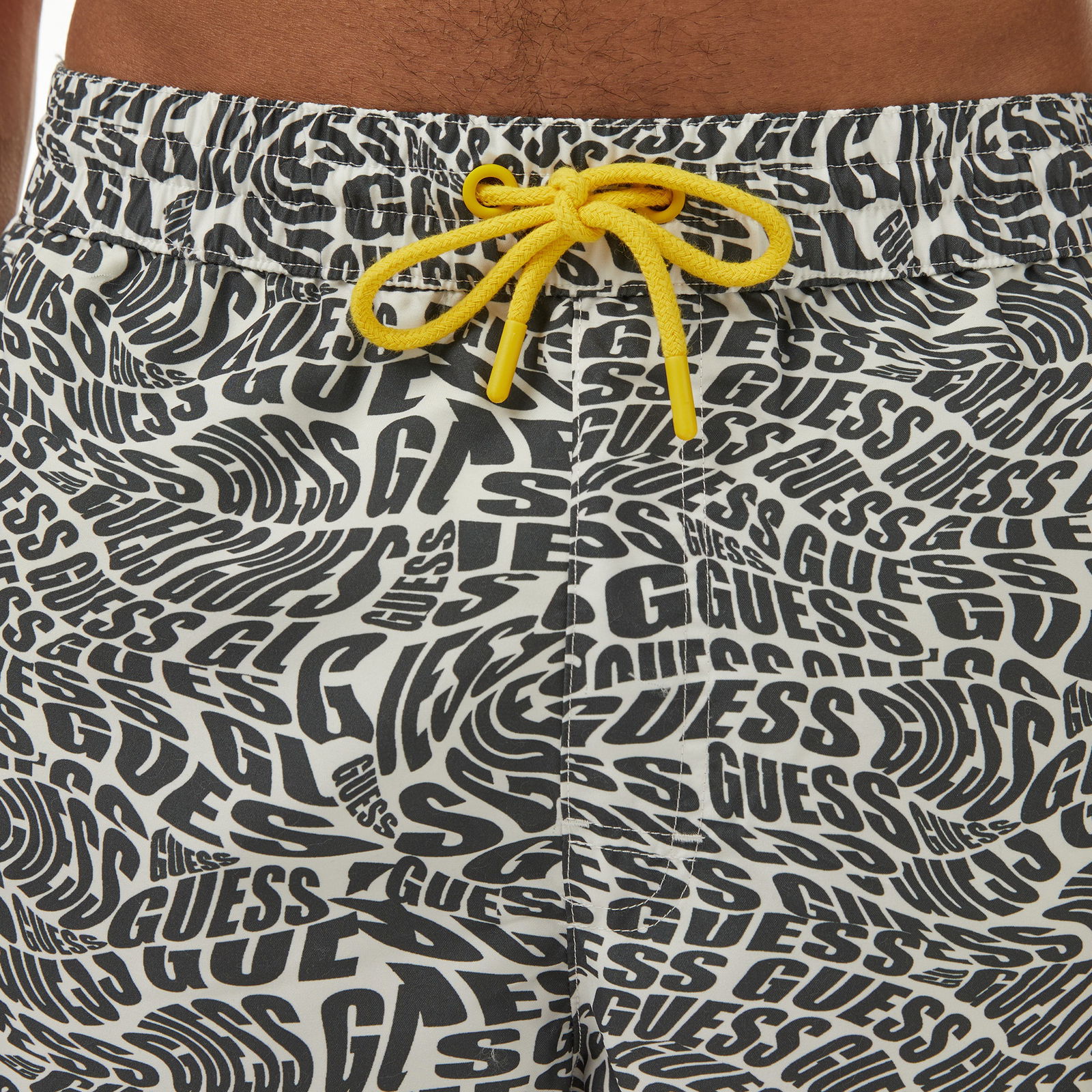 Guess Swimtrunk Medium Dis Peach Twill 115 Erkek Siyah Deniz Şortu
