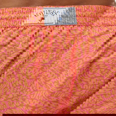  Guess Swimtrunk Medium Dis Peach Twill 115 Erkek Turuncu Deniz Şortu