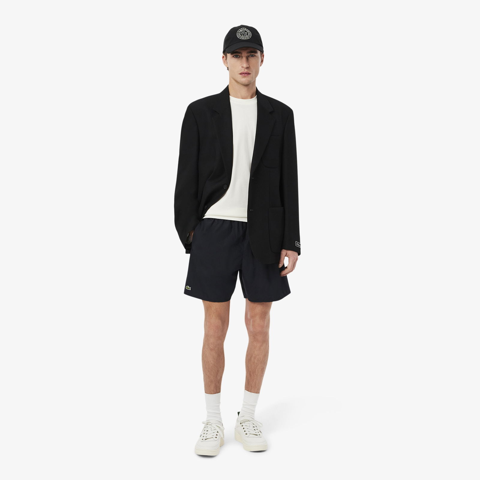 Lacoste Erkek Siyah Mayo