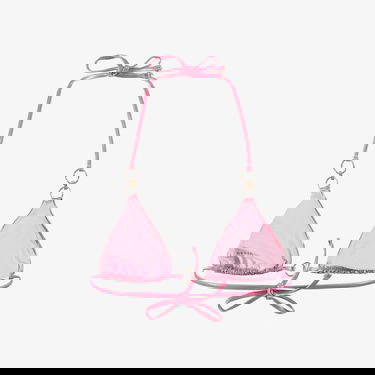  Guess Triangle Remov. Pads  Kadın Pembe Bikini Üstü