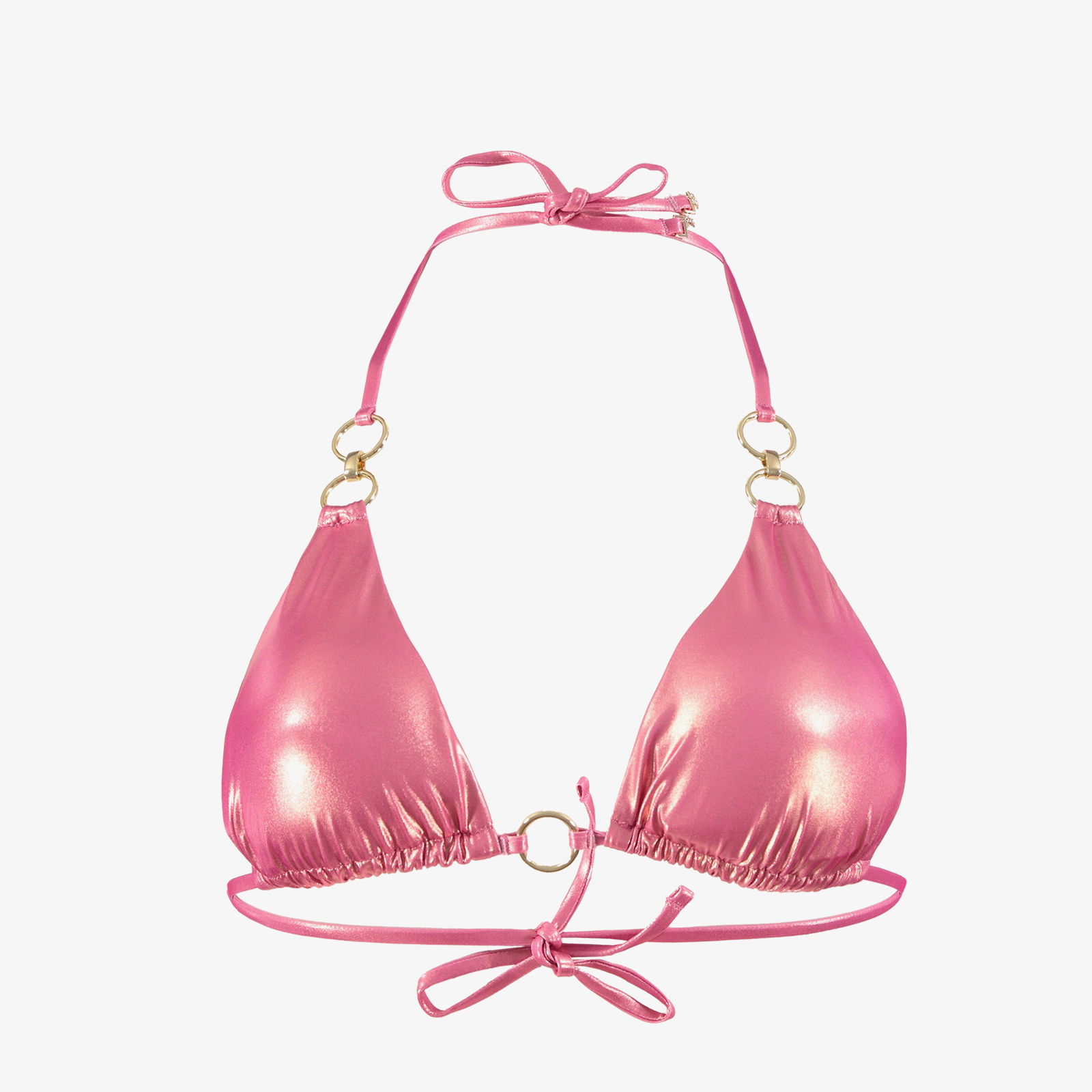 Guess Triangle Remov. Pads  Kadın Pembe Bikini Üstü