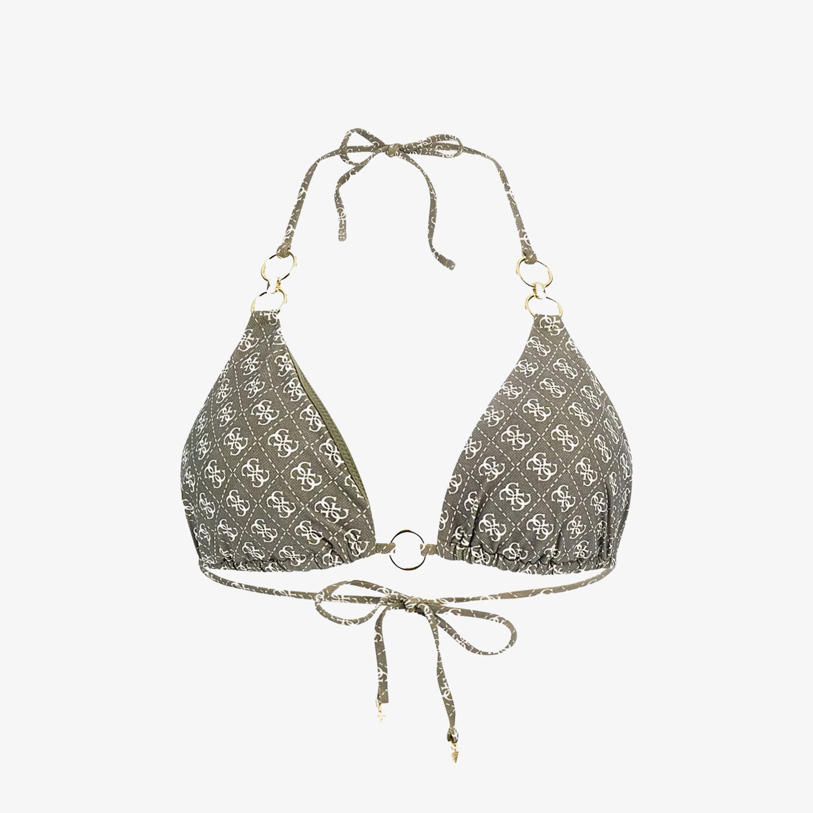 Guess Triangle Remov. Pads  Kadın Yeşil Bikini Üstü