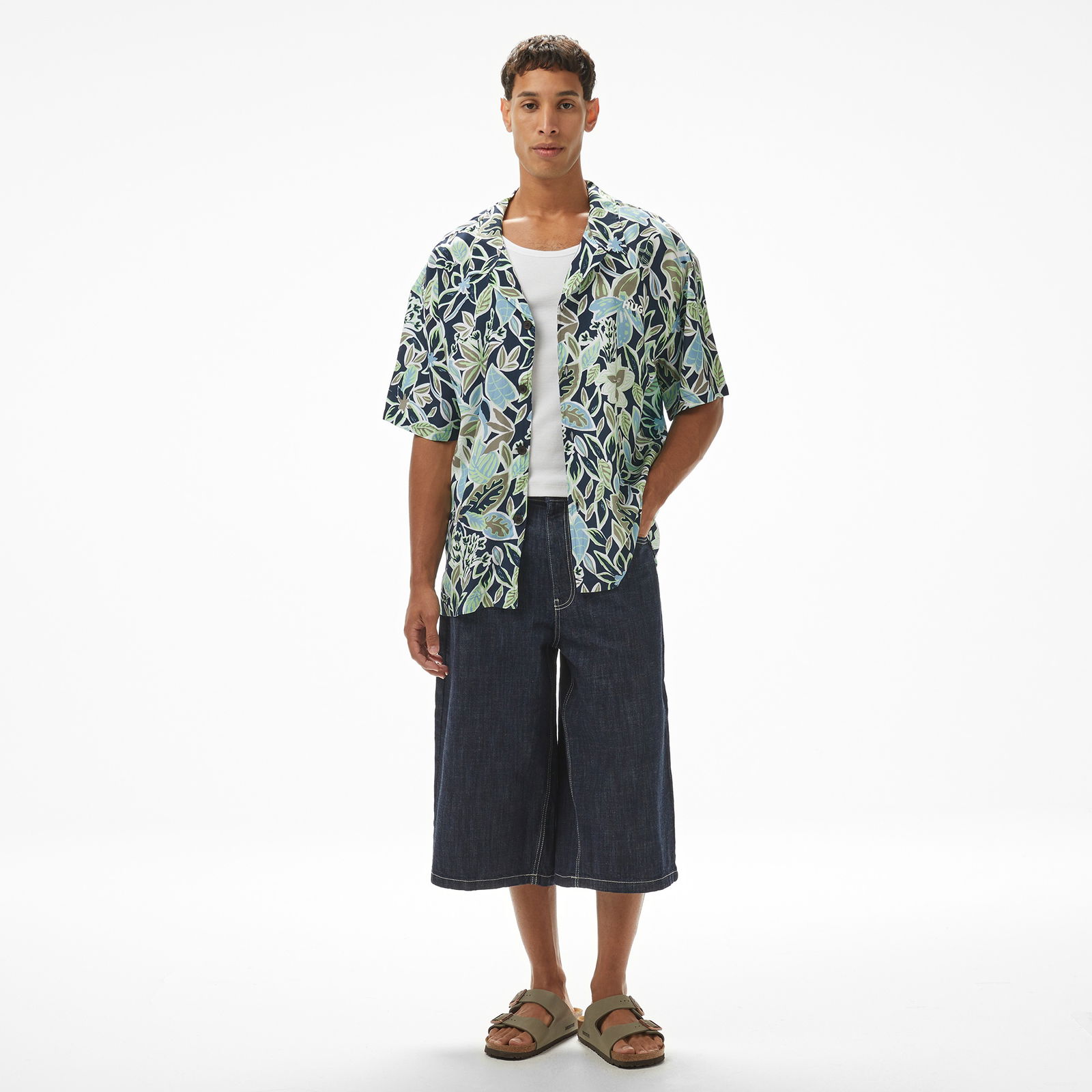 Hugo Beach Relaxed Erkek Lacivert T-Shirt