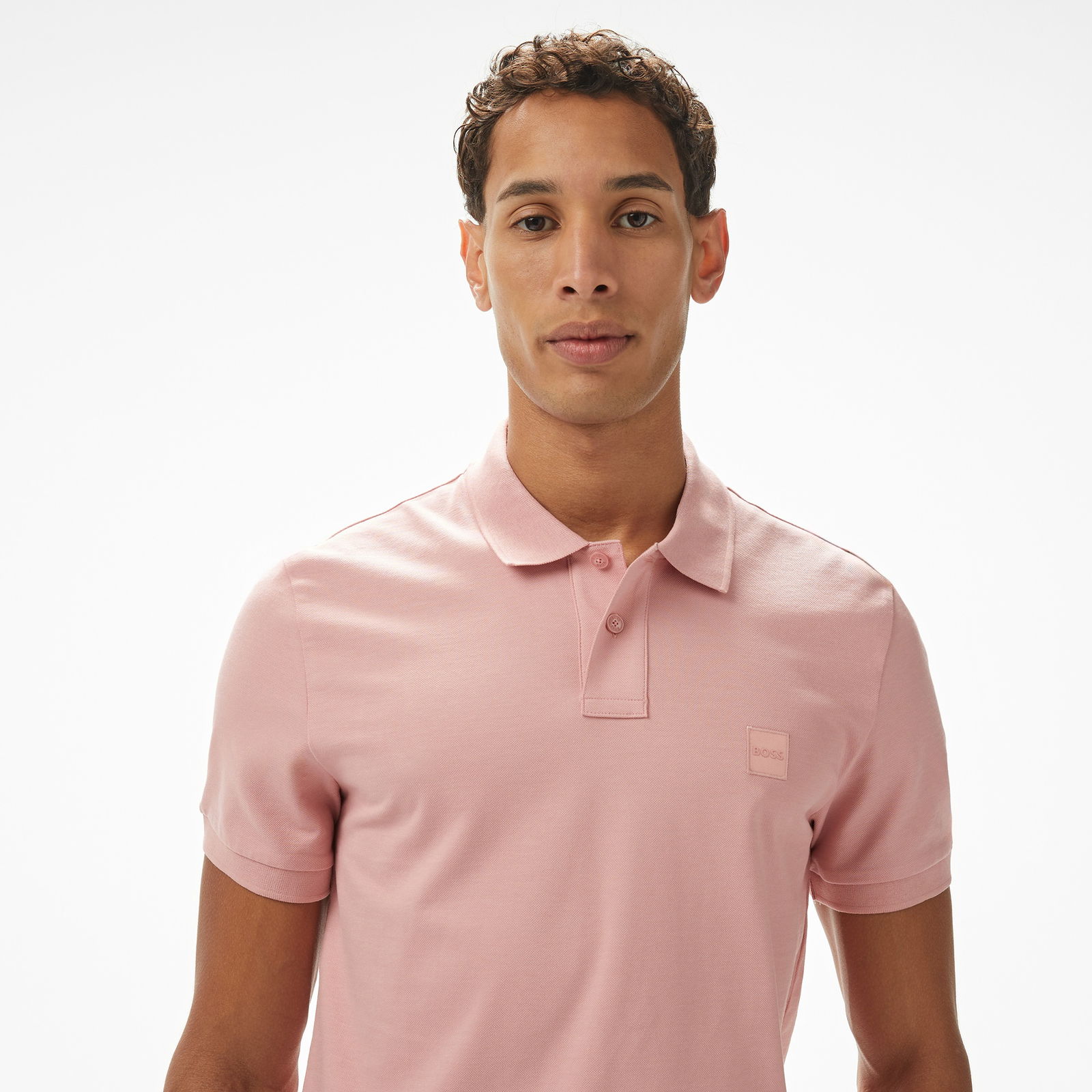 Boss Passenger Erkek Pembe Polo