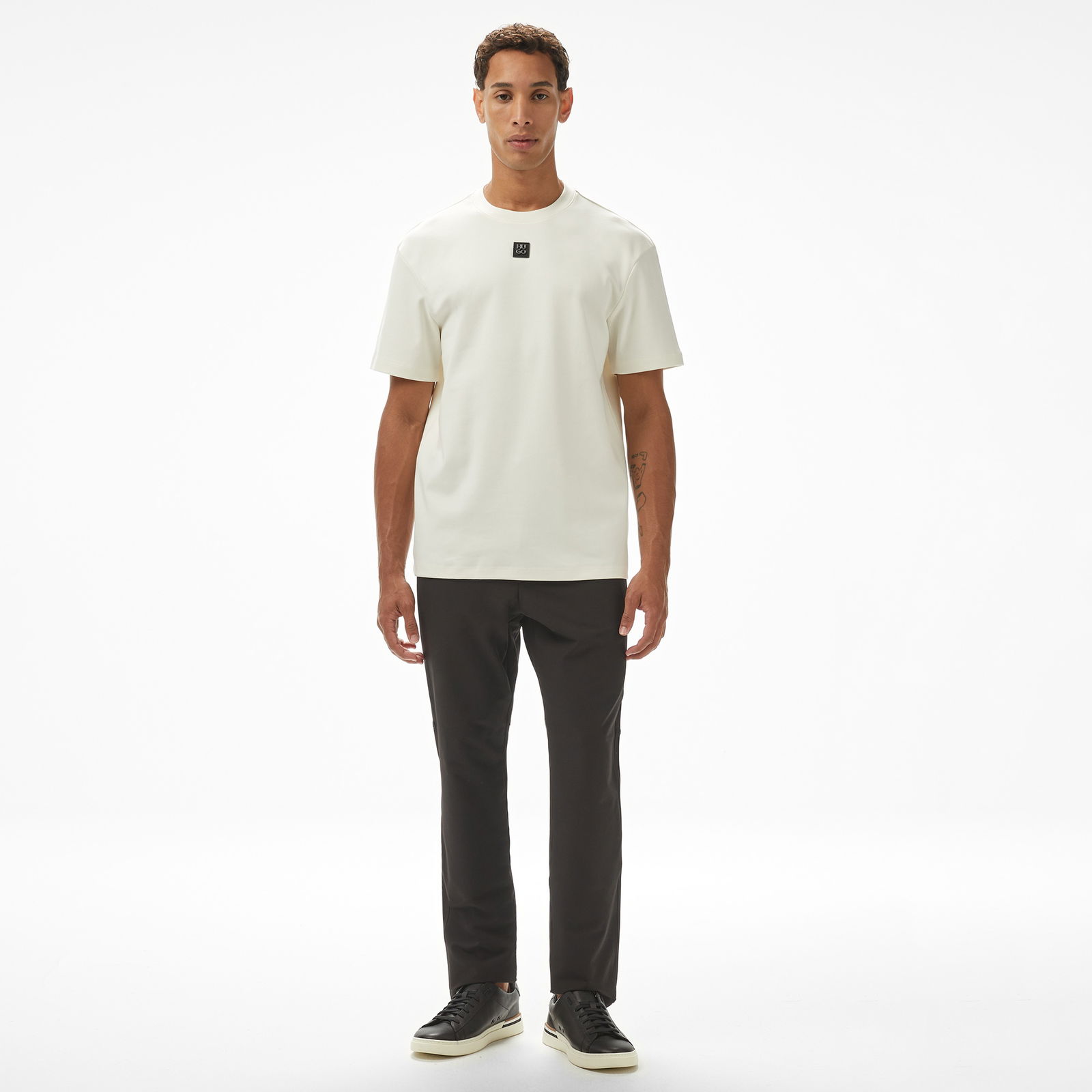 Boss Dalile Erkek Krem T-Shirt