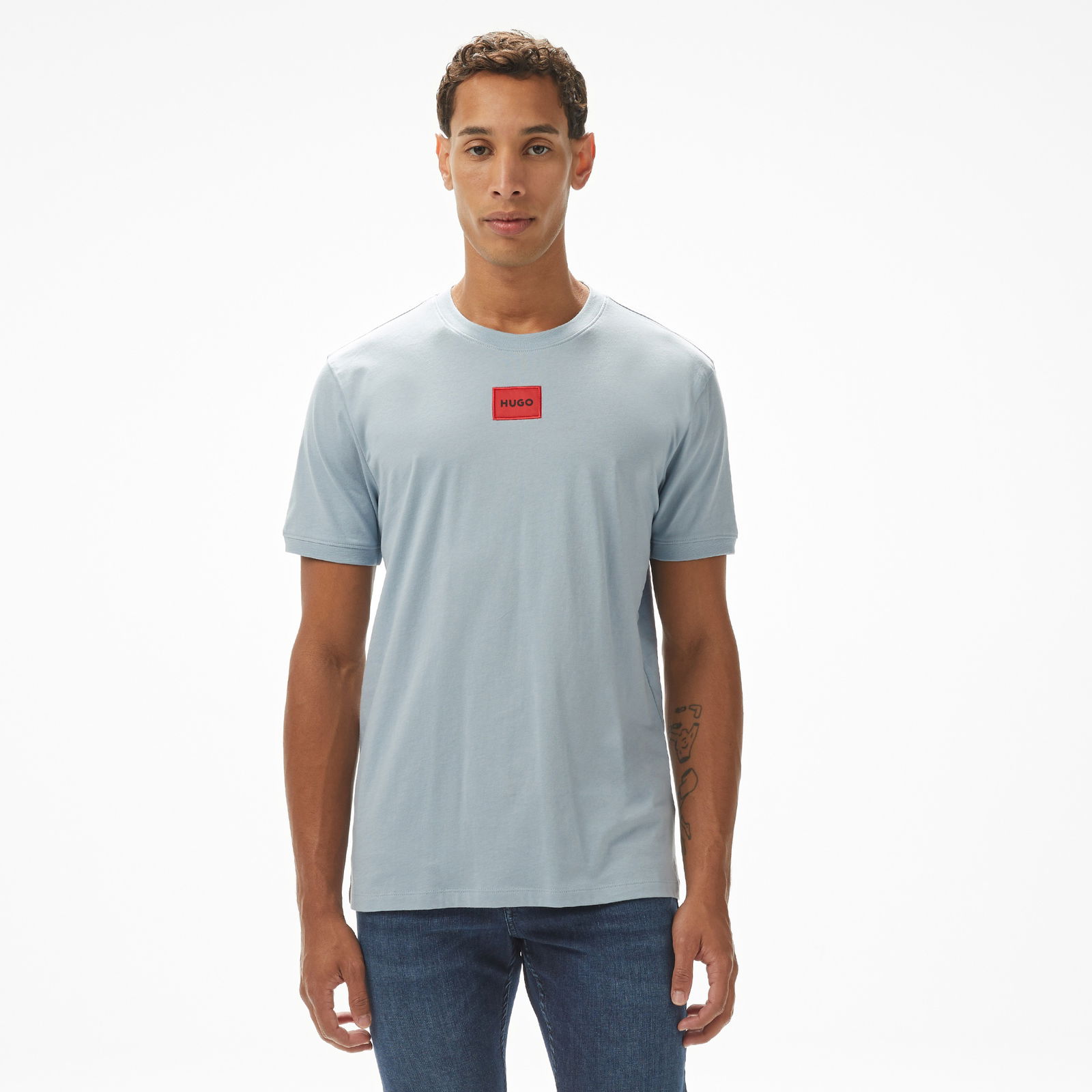 Hugo Diragolino 212 Erkek Mavi T-Shirt