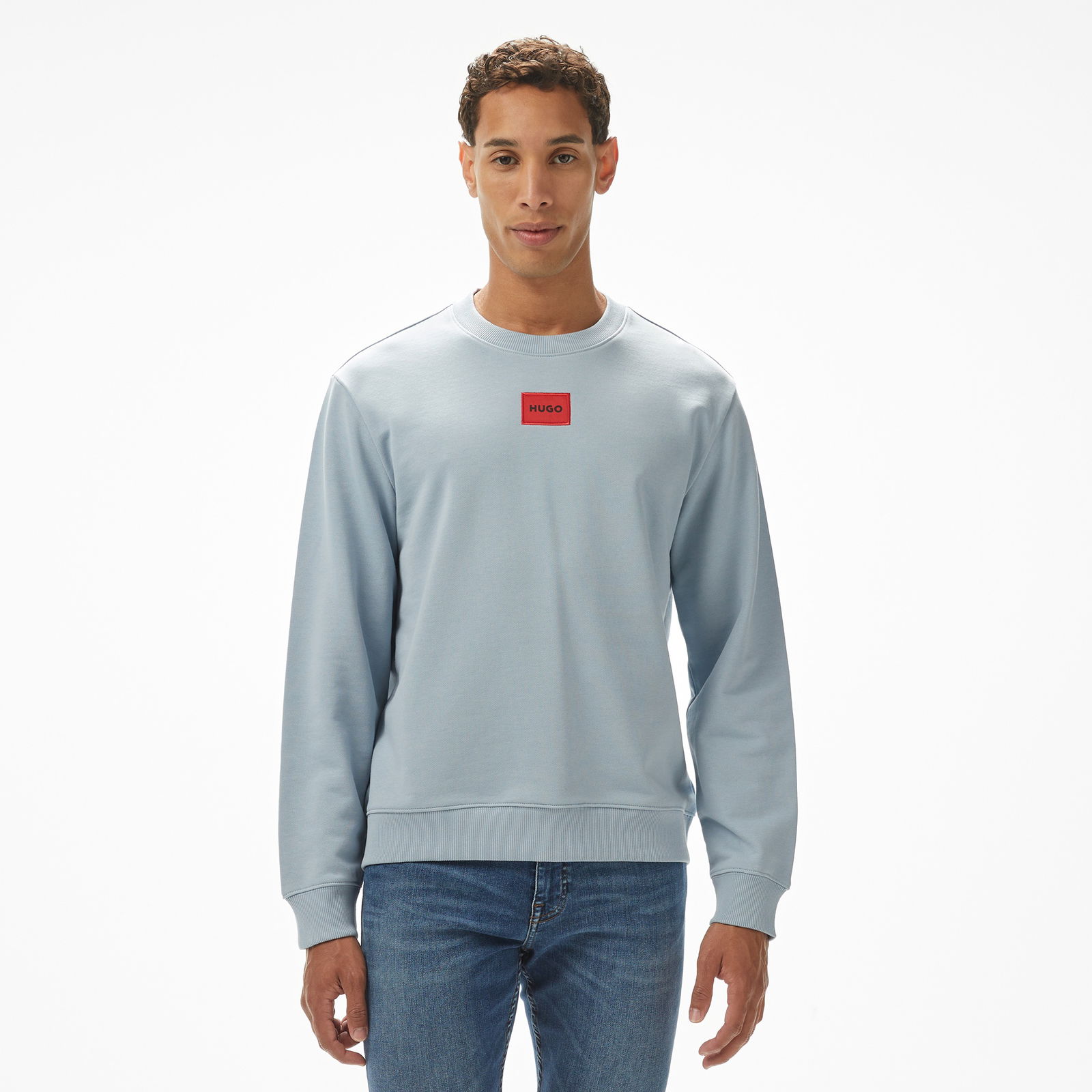 Hugo Diragol 212 Erkek Mavi Sweatshirt