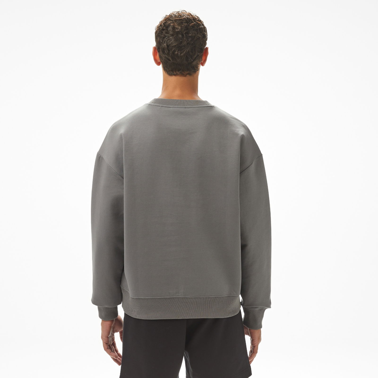 Hugo Dettil Erkek Gri Sweatshirt