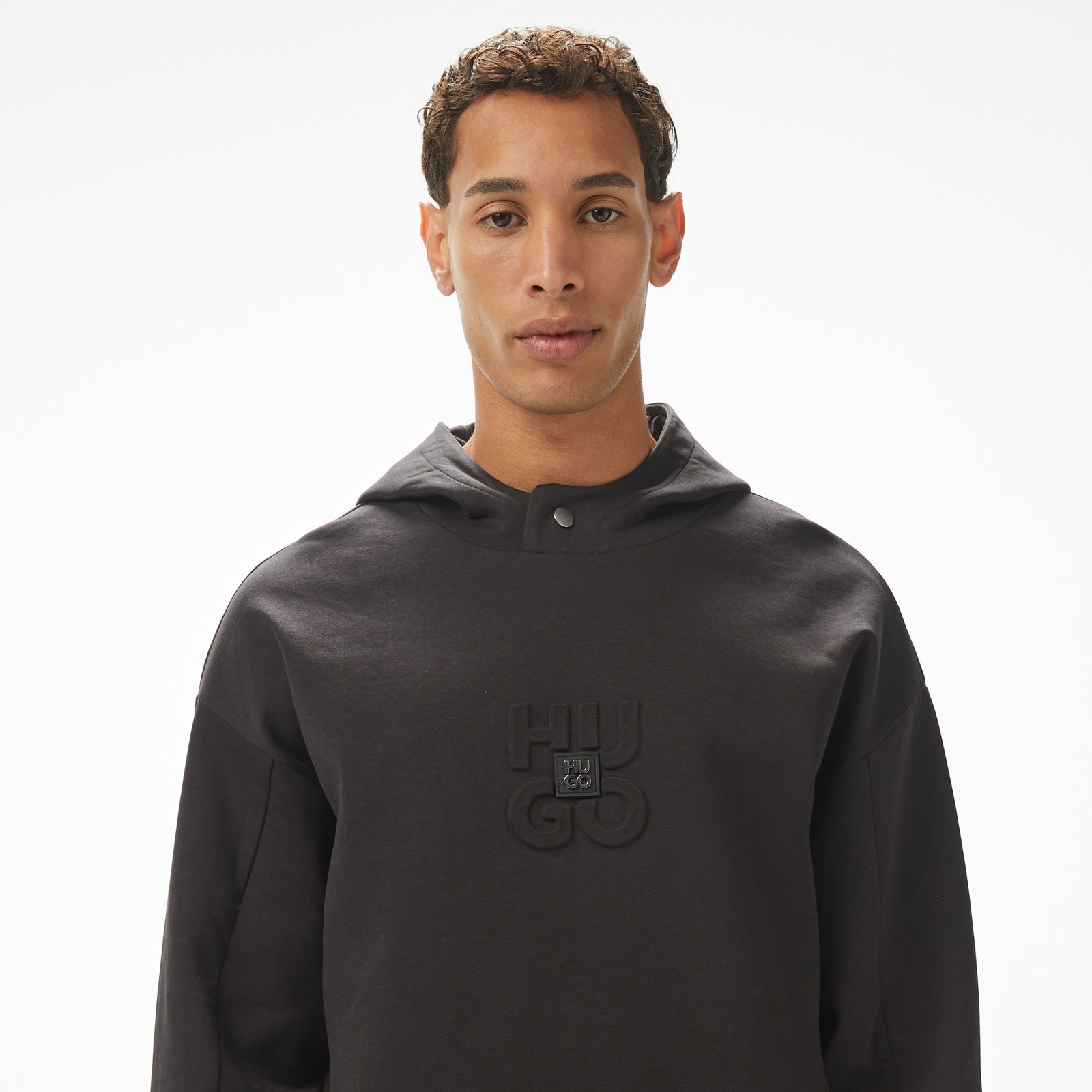 Hugo Debostaco Erkek Siyah Sweatshirt