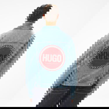  Hugo 096/1 Erkek Mavi Denim Ceket