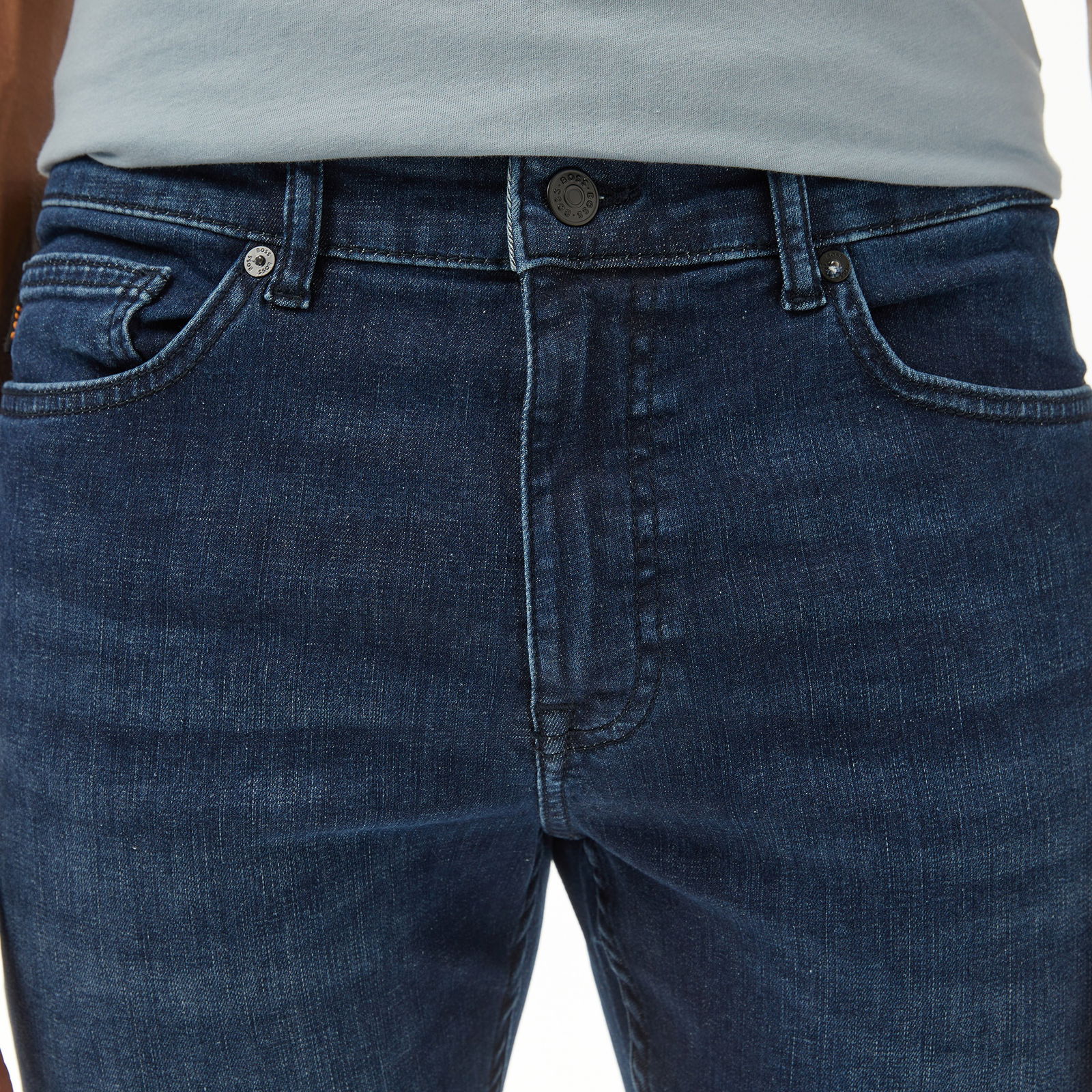 Boss Delaware Bo Erkek Lacivert Jean