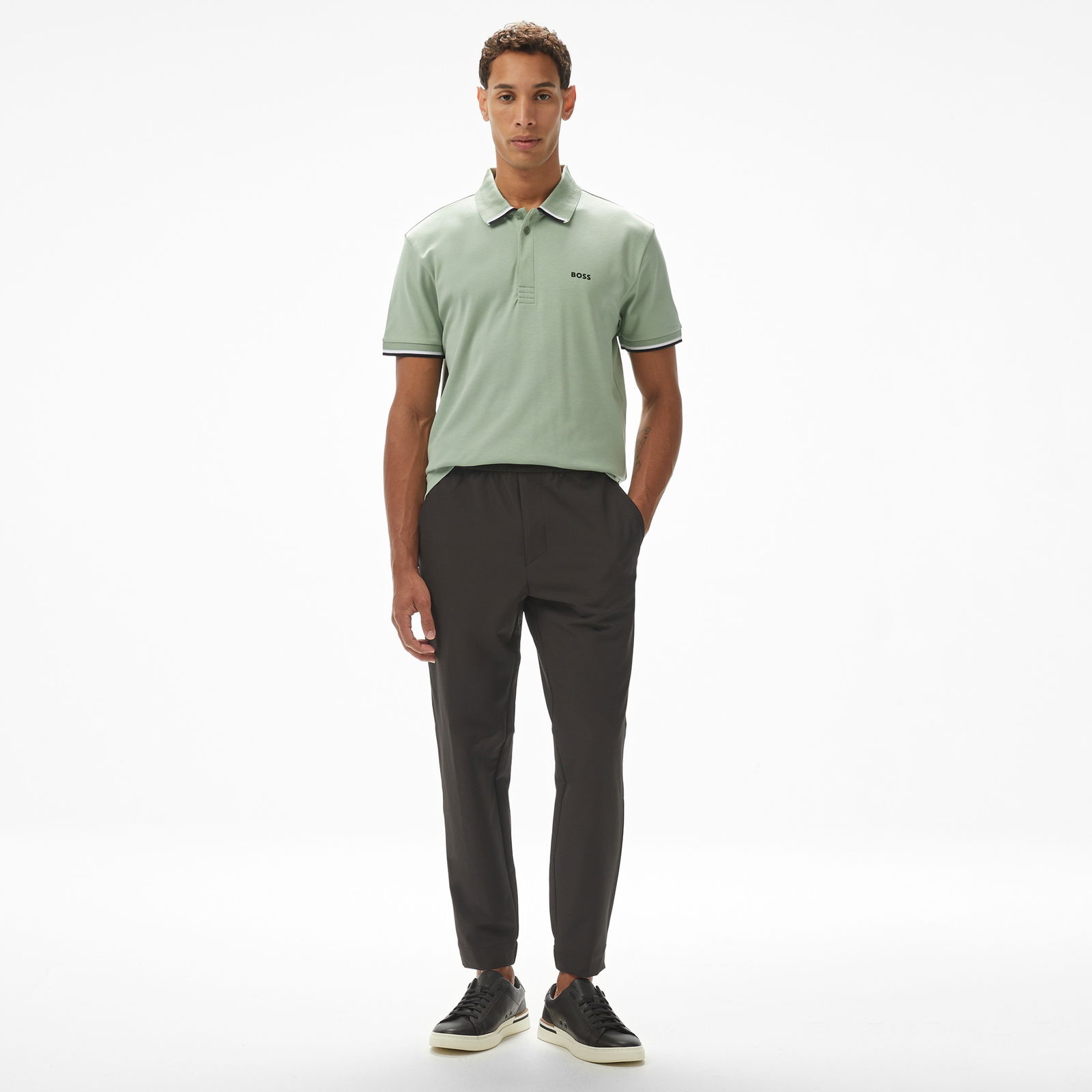 Boss Paddy Lux Heritage Erkek Yeşil Polo