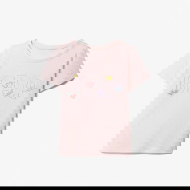  Gap Logo Çocuk Pembe T-Shirt