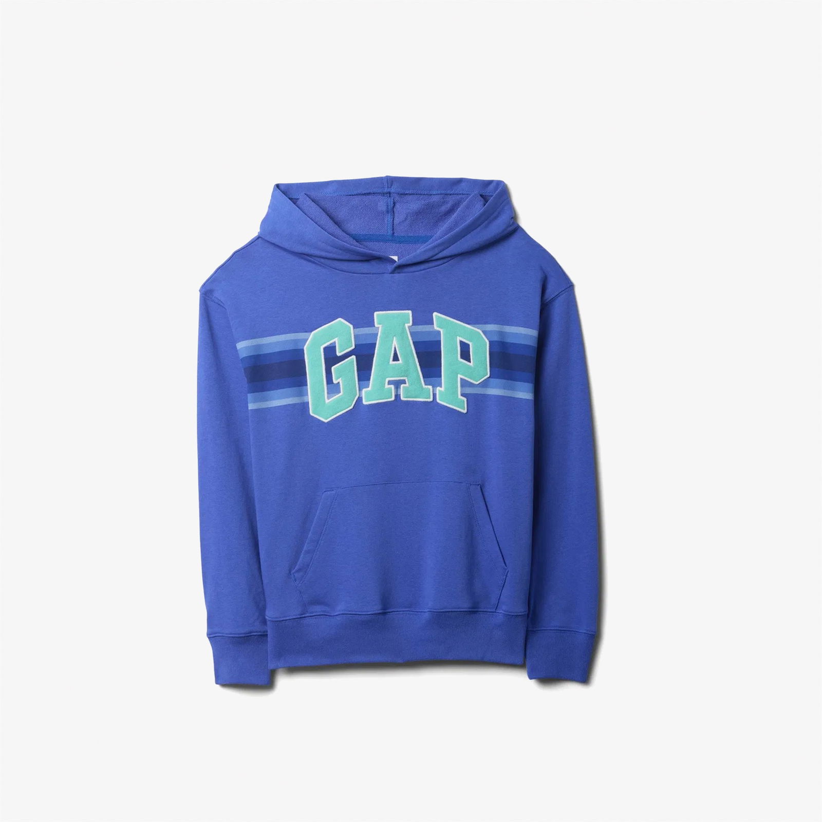 Gap Relaxed Fit French Terry Çocuk Mavi Sweatshirt