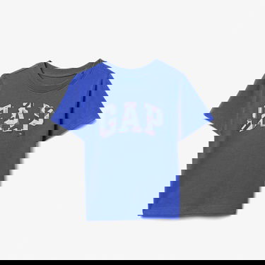  Gap Logo Çocuk Mavi T-Shirt