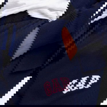  Gap Logo Relaxed Fit Çocuk Lacivert Eşofman Altı