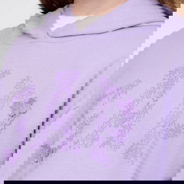  Gap Relaxed Fit French Terry Çocuk Mor Sweatshirt