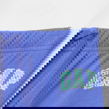  Gap Logo Relaxed Fleece Çocuk Mavi Eşofman Altı